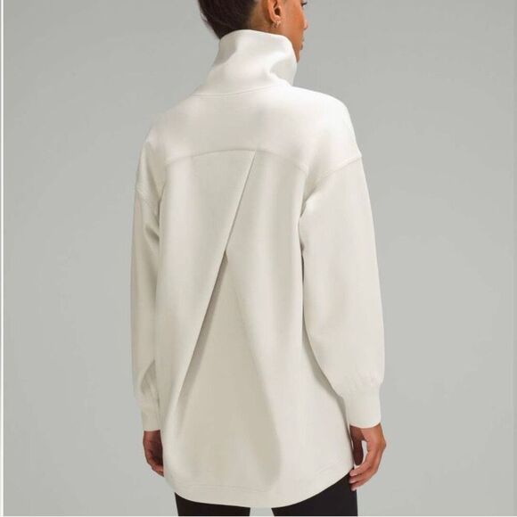 Lululemon Modal Blend Turtleneck Tunic Bone Cream 10 - Picture 2 of 6